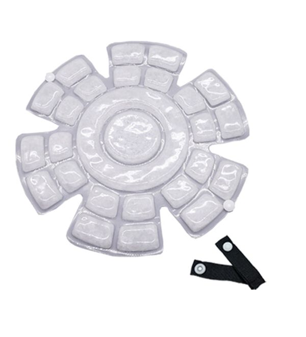 「帽子に付けて繰り返し使える、冷却素材PCMヘッドクーラー（その他ファッション小物）」｜詳細画像