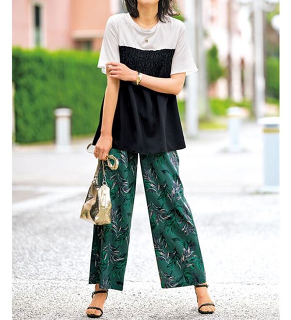 BELLUNA（ベルーナ）の「ビスチェ風ドッキングチュニック（チュニック）」｜詳細画像