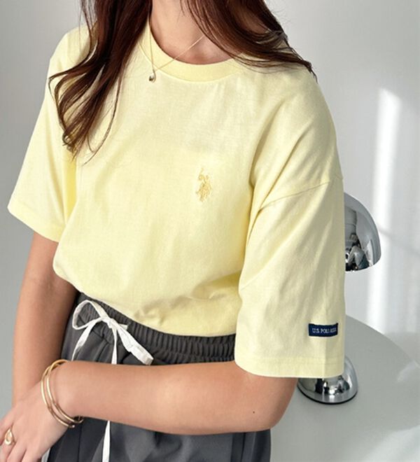 GeeRA（ジーラ）の「【Ｕ．Ｓ．　ＰＯＬＯ　ＡＳＳＮ．】カラーTシャツ（Tシャツ）」｜詳細画像
