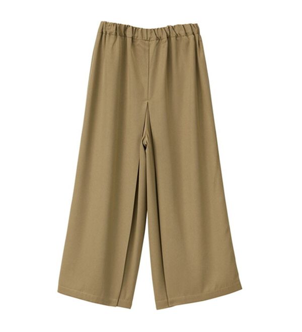 GeeRA（ジーラ）の「フロントタックスカート風ワイドパンツ（ワイドパンツ・ガウチョ）」｜詳細画像