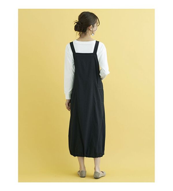 BELLUNA（ベルーナ）の「コクーンシルエットジャンパースカート（ジャンパースカート）」｜詳細画像