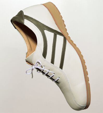 「＜北嶋製靴＞牛革メンズアップシューズ　レザーアップスニーカー（メンズスニーカー）」