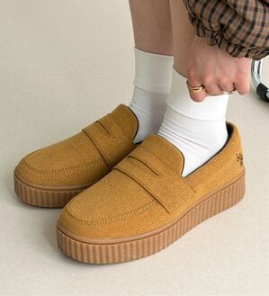 GeeRA（ジーラ）の「【U.S. POLO ASSN.】厚底ローファー（ローファー）」｜キャメル