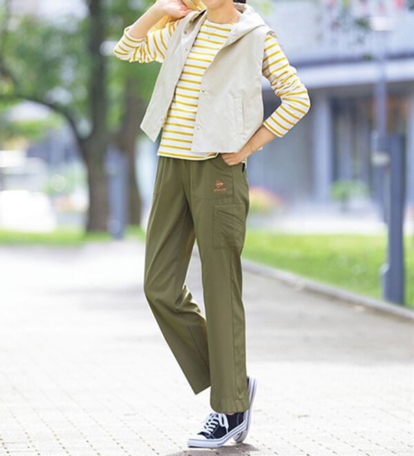 ルフラン（ルフラン）の「【３本組】【ＤＲ】吸汗速乾！ラクっと涼しいパンツ（フルレングスパンツ）」｜詳細画像