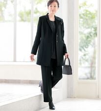 ルフラン（ルフラン）の「【３点セット】ゆとり設計！３点セットスーツ（ブラックフォーマル（喪服・礼服））」