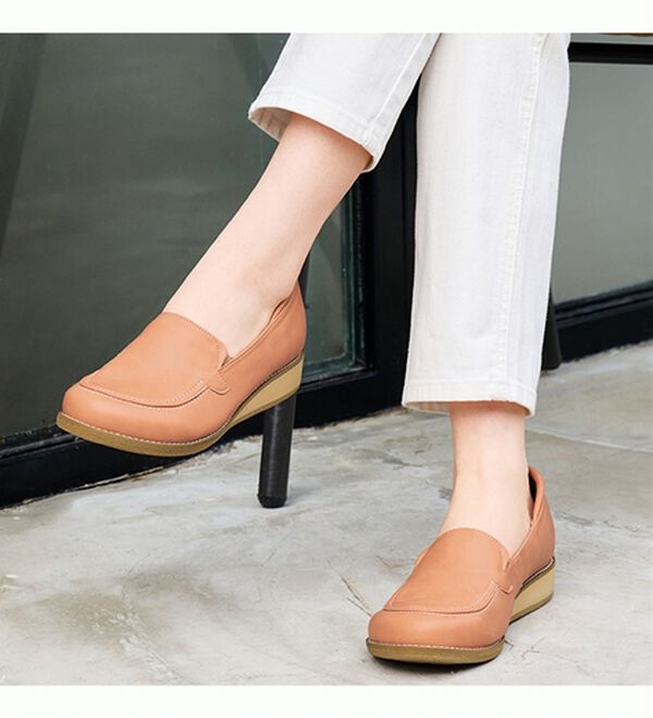 ルフラン（ルフラン）の「外反母趾対応　メディフィット５Ｅシンプルモカシンシューズ（フラットシューズ）」｜詳細画像