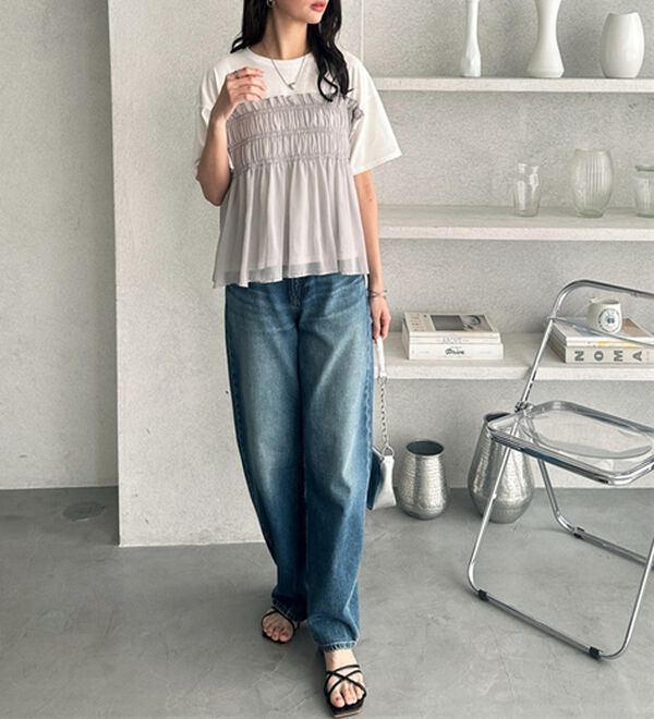 シアービスチェドッキングTシャツ - ベルーナ【公式】