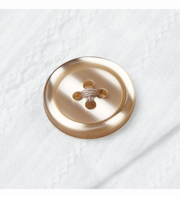 ルフラン（ルフラン）の「【２色組】異素材切替のボタンプルオーバー＜チルン＞（カットソー）」｜詳細画像