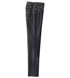 BELLUNA（ベルーナ）の「スーパーストレッチデニムパンツ（フルレングスパンツ）」｜黒