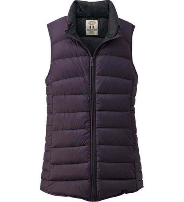 BELLUNA（ベルーナ）の「フレンチダウン使いロング丈ベスト（ベスト）」｜ワイン