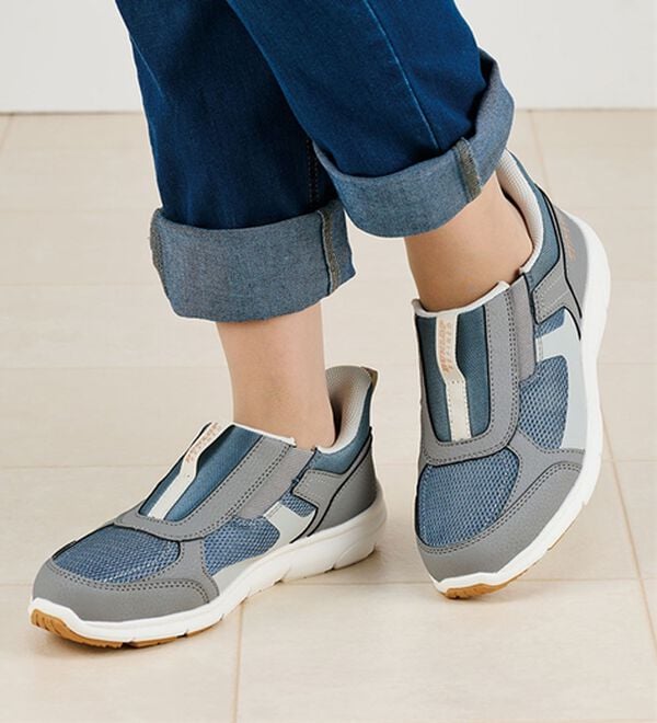 ルフラン（ルフラン）の「＜ダンロップリファインド＞サッと履けるスリッポンスニーカー（スニーカー）」｜詳細画像