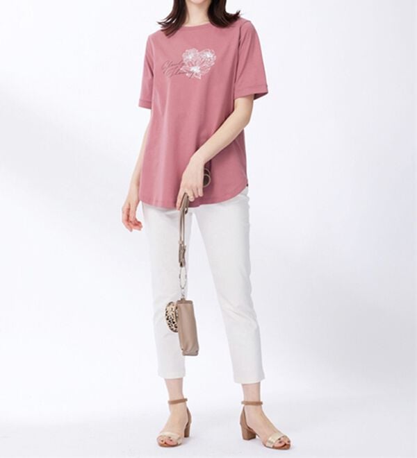 BELLUNA（ベルーナ）の「ヒンヤリ！着映えプリントプルオーバー（カットソー）」｜詳細画像