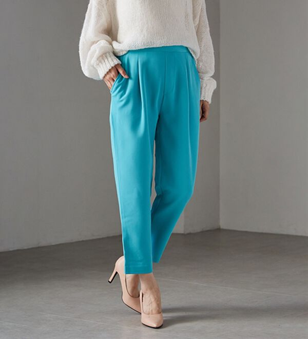 RANAN（ラナン）の「美脚シルエットクロップドパンツ（フルレングスパンツ）」｜詳細画像