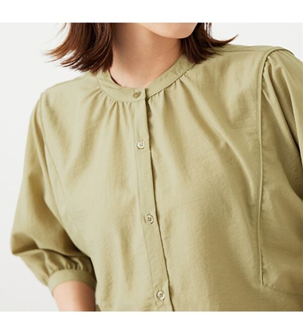 BELLUNA（ベルーナ）の「袖切替ドルマンデザインブラウス（ブラウス）」｜詳細画像