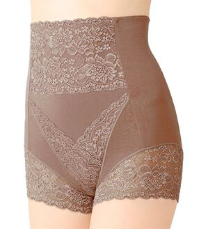 LAVIENNE（ラヴィエンヌ）の「５０代からの快適ショーツガードル（ショーツ）」｜ブラウン