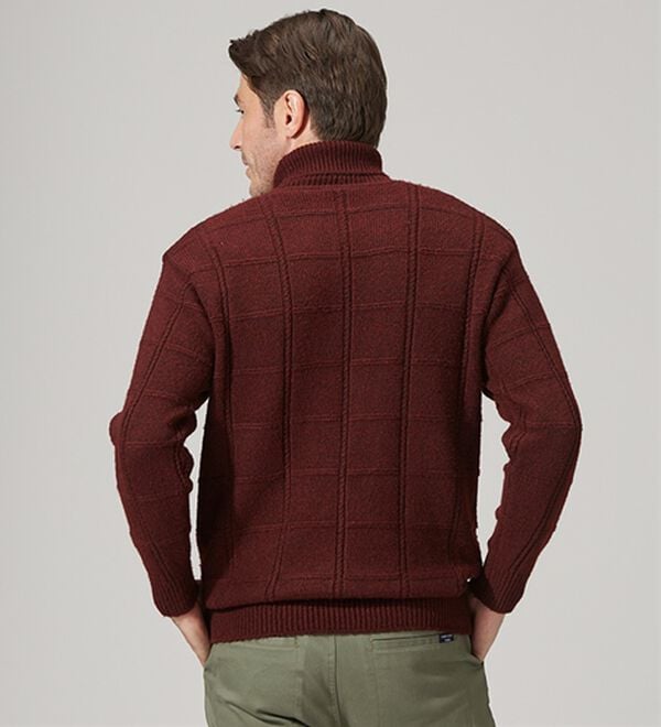 「まさに画期的裏暖かセーター（メンズニット・セーター）」｜詳細画像