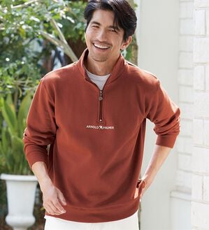 「＜アーノルド　パーマー＞着回し自在！ハーフジップトレーナー（メンズトレーナー）」｜詳細画像