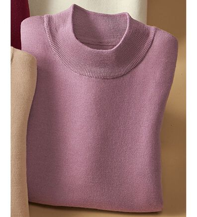 BELLUNA（ベルーナ）の「メリノウール１００％ハイネックセーター（ニット・セーター）」