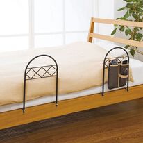 「ポケット付布団ズレ落ちガード２個組（ベッドまわり用品）」