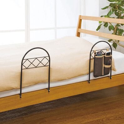 「ポケット付布団ズレ落ちガード２個組（ベッドまわり用品）」