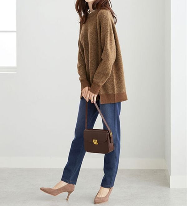 BELLUNA（ベルーナ）の「あったか！裏フリースストレッチパンツ（フルレングスパンツ）」｜詳細画像