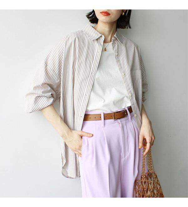 GeeRA（ジーラ）の「アソート柄オーバーサイズシャツ（シャツ）」｜詳細画像