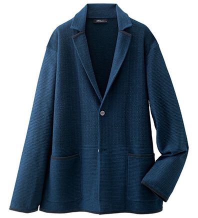 「＜Ｓ　ｂｙ　インターメッツォ＞日本の技術力！ウール入りテーラードカーディガン（メンズカーディガン）」