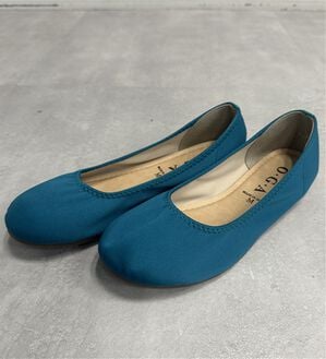 RANAN（ラナン）の「日本製カジュアルシューズ（フラットシューズ）」｜ブルーグリーン