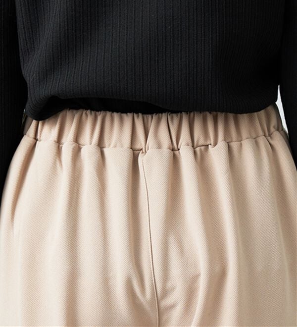 BELLUNA（ベルーナ）の「ツイルストレッチ素材ワイドパンツ（その他パンツ）」｜詳細画像