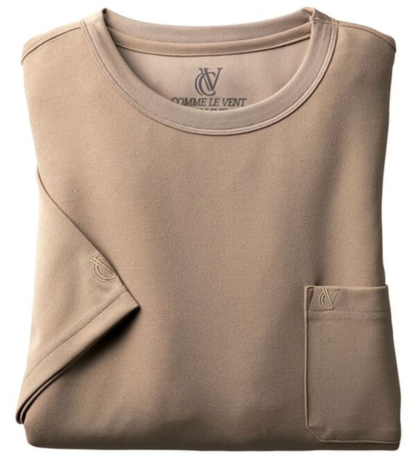 「【４色組】＜コムルヴァン・オム＞もう汗らないエチケットＴシャツ（メンズＴシャツ）」｜詳細画像