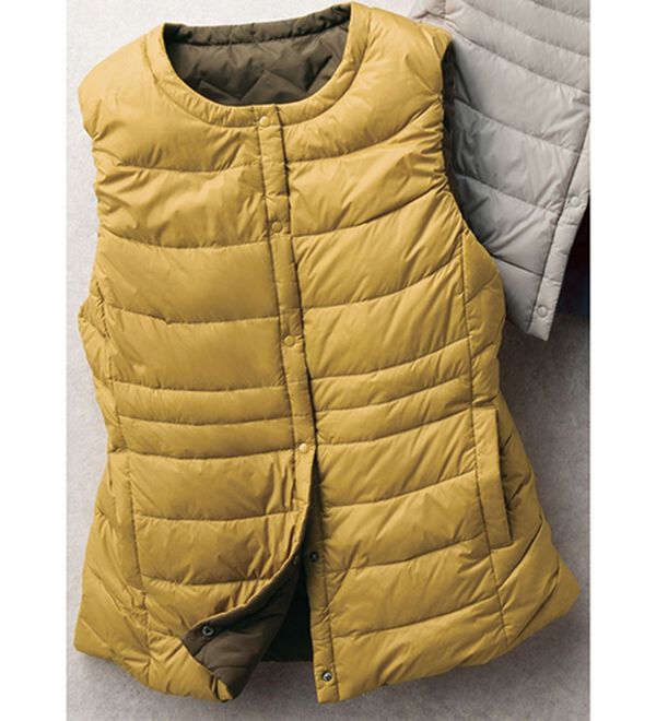 ☆フランシュリッペ☆リバーシブルダウンベスト スタイル・ラヴィー 着