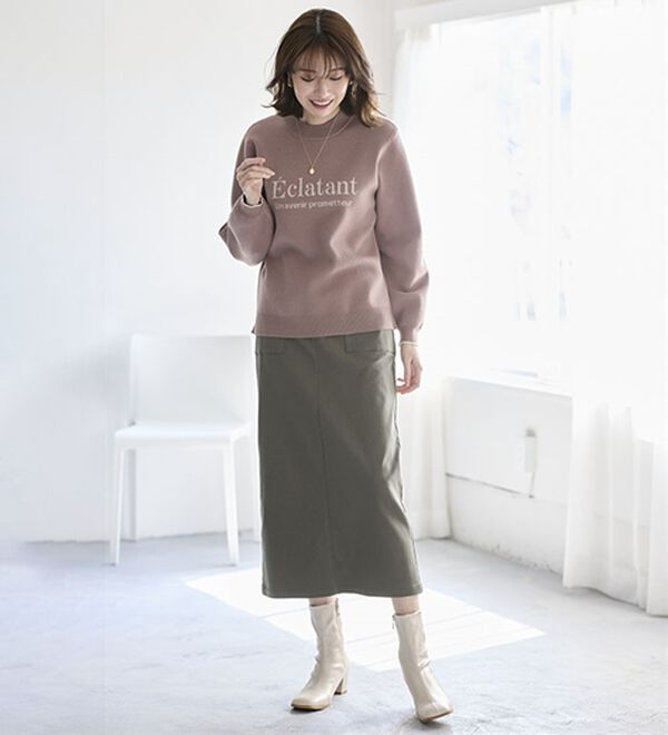 BELLUNA（ベルーナ）の「走れる！体型カバーナロースカート（ロングスカート）」｜詳細画像