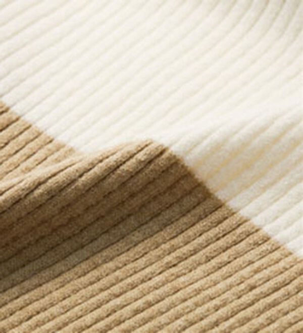 RANAN（ラナン）の「＜ムースタッチ＞洗える！バイカラータートルリブニット（ニット・セーター）」｜詳細画像