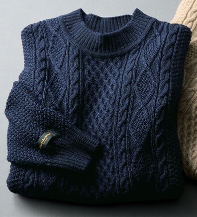 「＜キンロック　アンダーソン＞英国羊毛セーター　クルーネック（メンズニット・セーター）」