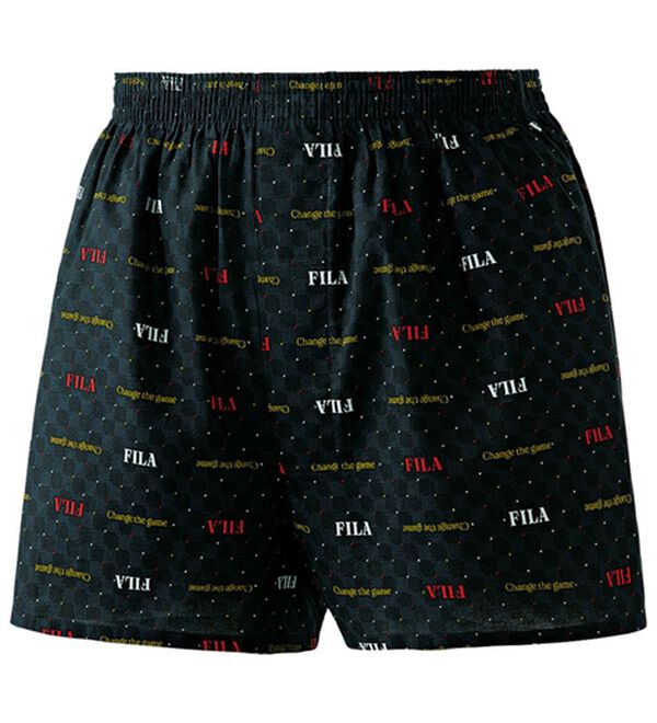 「【４枚組】＜フィラ＞プリントトランクス（メンズトランクス）」｜詳細画像
