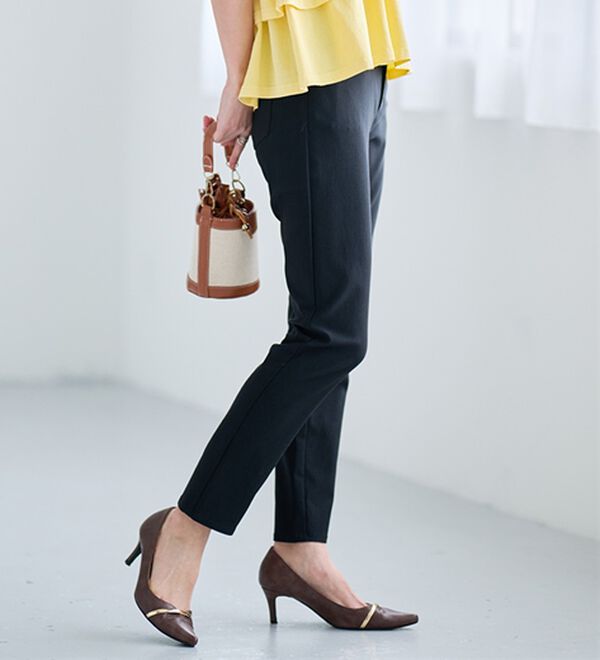 RANAN（ラナン）の「【4つの機能付】美脚アンクルパンツ（フルレングスパンツ）」｜詳細画像