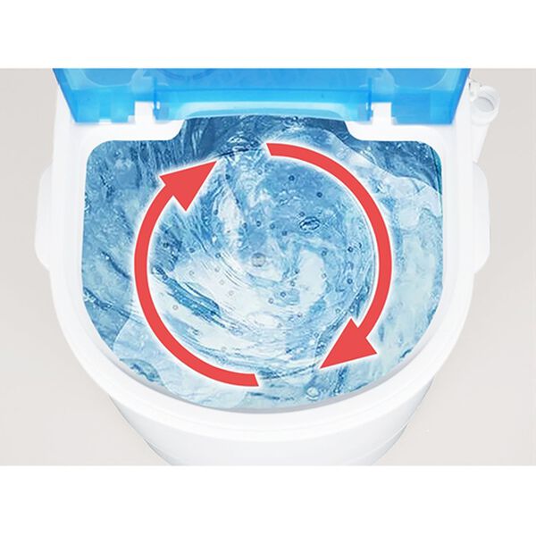 「すすぎ・脱水もできるミニランドリー（小型洗濯機・乾燥機）」｜詳細画像