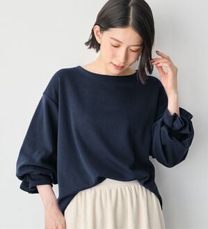 Viola e Viola（ヴィオラ エ ヴィオラ）の「裏ファー袖タックプルオーバー（カットソー）」｜詳細画像