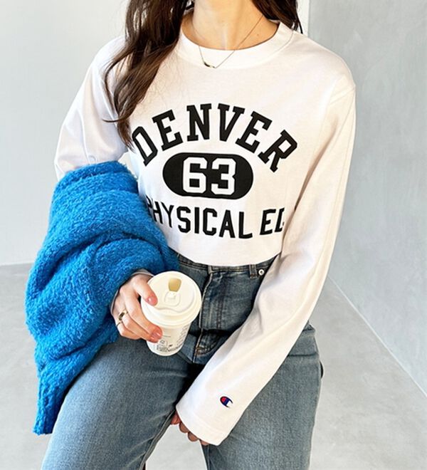 GeeRA（ジーラ）の「【ｃｈａｍｐｉｏｎ】ロゴロンＴ（カットソー）」｜詳細画像