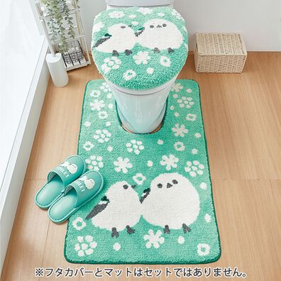 「トイレタリー　シマエナガ（トイレマット）」