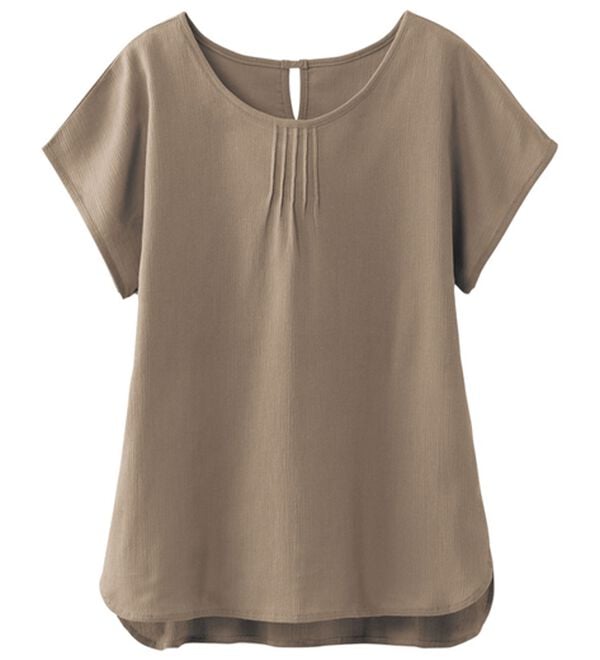 「サラッと涼しい楊柳プルオーバー（パジャマ・ルームウェア）」｜詳細画像