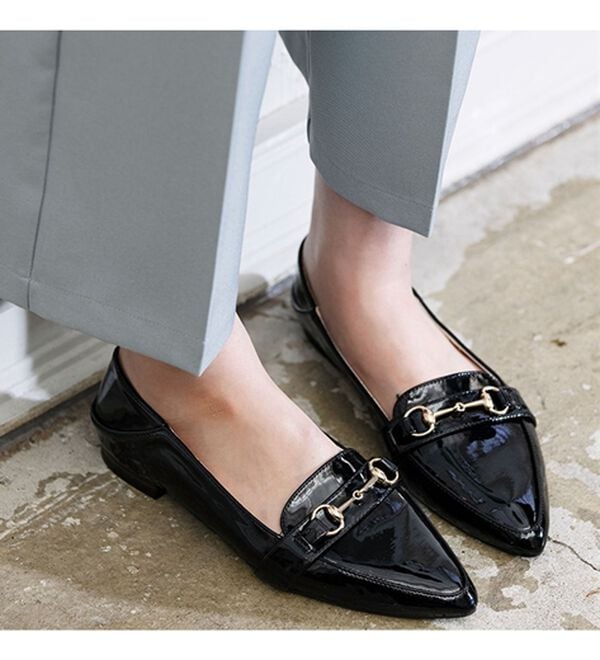 GeeRA（ジーラ）の「選べる！ビットローファー（ポインテットトゥ）（パンプス）」｜詳細画像