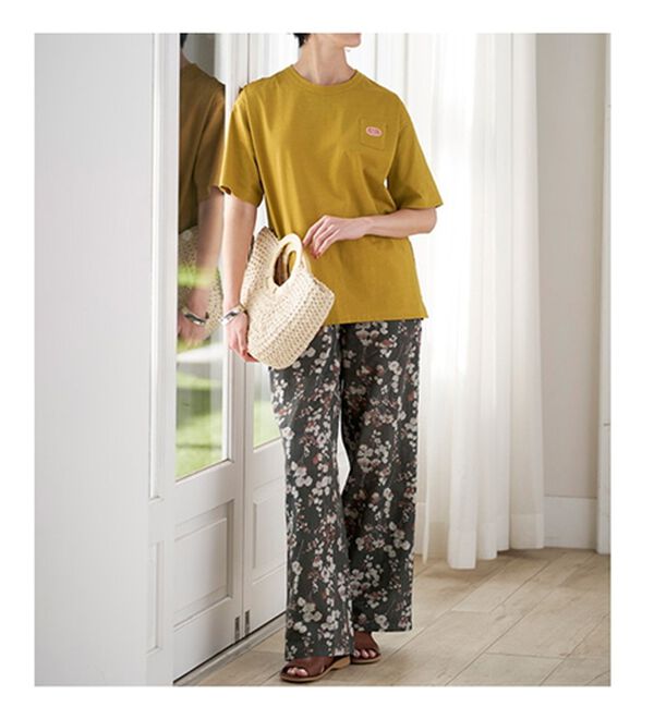 BELLUNA（ベルーナ）の「ヒンヤリ冷感！ＵＳＡコットン１００％ゆったりＴシャツ（Tシャツ）」｜詳細画像