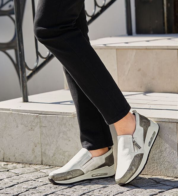 ルフラン（ルフラン）の「パイソン切替４Ｅエアソールスニーカー（スニーカー）」｜詳細画像