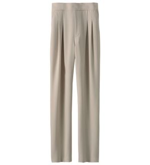 BELLUNA（ベルーナ）の「－３ｋｇ見え大人のゆったりテーパードパンツ（テーパードパンツ）」｜トープ