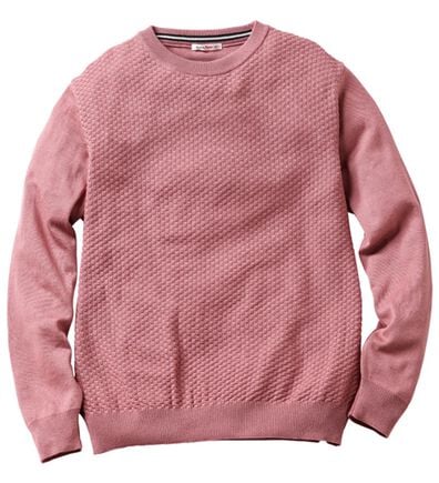 「日本製　色を愉しむウォッシャブルセーター（メンズニット・セーター）」