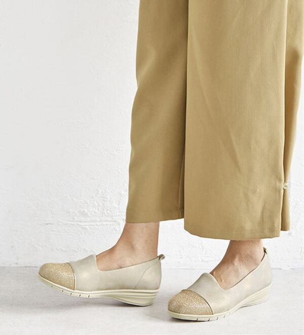 ルフラン（ルフラン）の「ラメが煌めくオペラスニーカー（スニーカー）」｜詳細画像