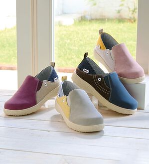 BELLUNA（ベルーナ）の「＜ｍｏｚ＞踵踏める２ＷＡＹスリッポン（スリッポン）」｜詳細画像