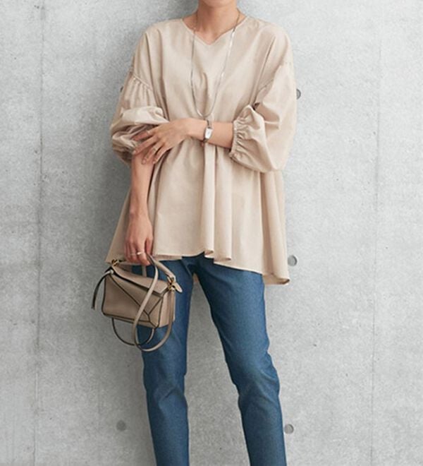 BELLUNA（ベルーナ）の「ペプラムチュニック（チュニック）」｜詳細画像