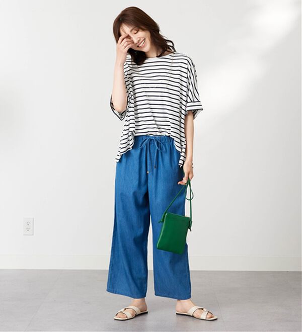 BELLUNA（ベルーナ）の「ライトオンスデニム素材セットアップ（セットアップ）」｜詳細画像